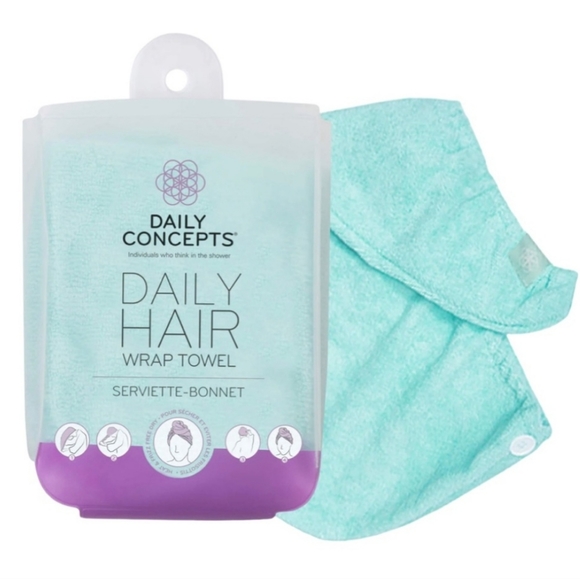 2/$30!! Daily Concepts Hair Towel Wrap - Picture 1 of 6
